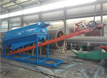 移動式篩分輸送一體機發貨