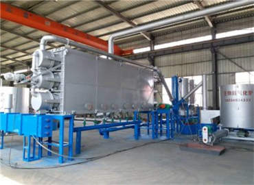 德銳為用戶生產的回轉式連續碳化設備