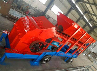 小型移動式破碎站發貨現場