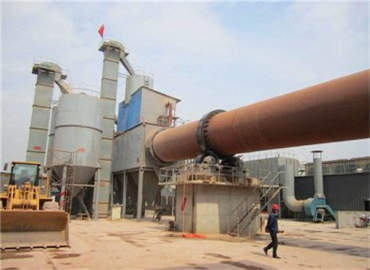 德銳高溫回轉窯安裝現場