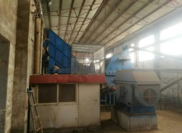 上街老用戶廢鋼線生產現場