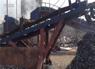 廢鋼廢鐵破碎機開工掙錢